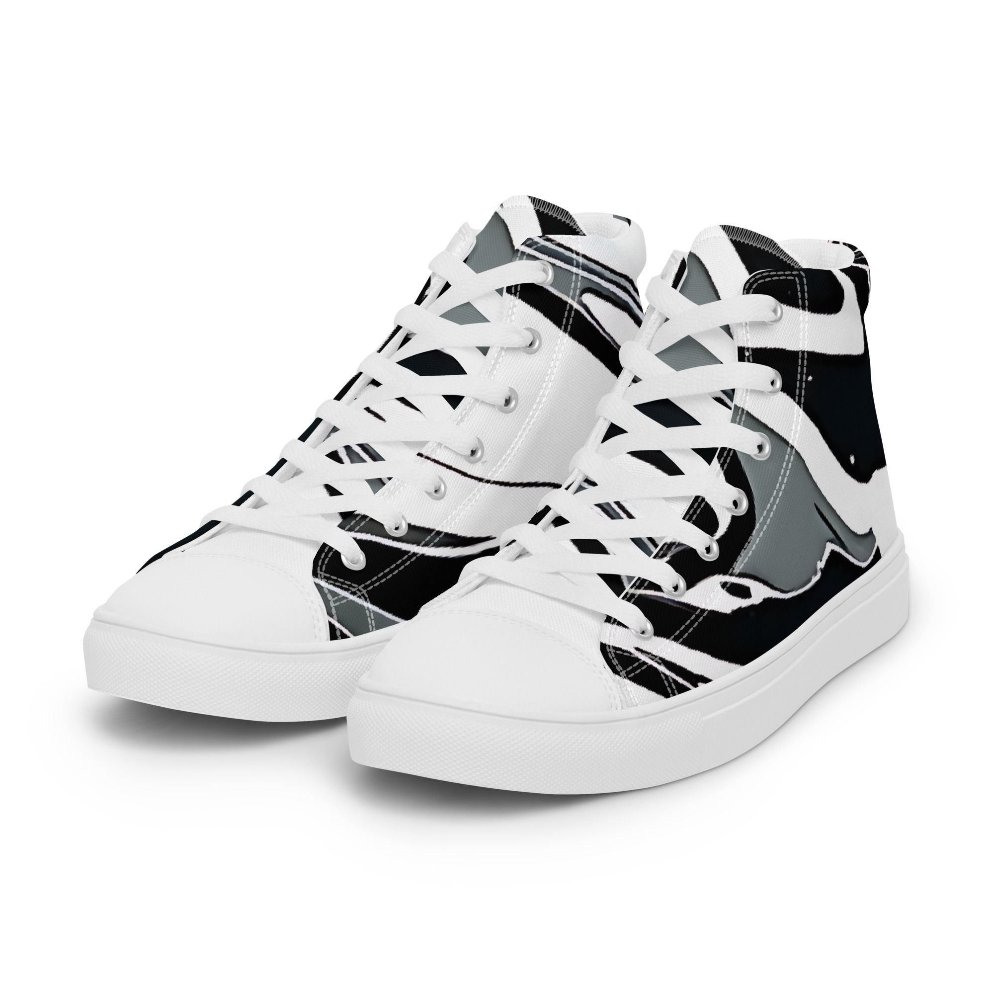Women’s high top canvas shoes