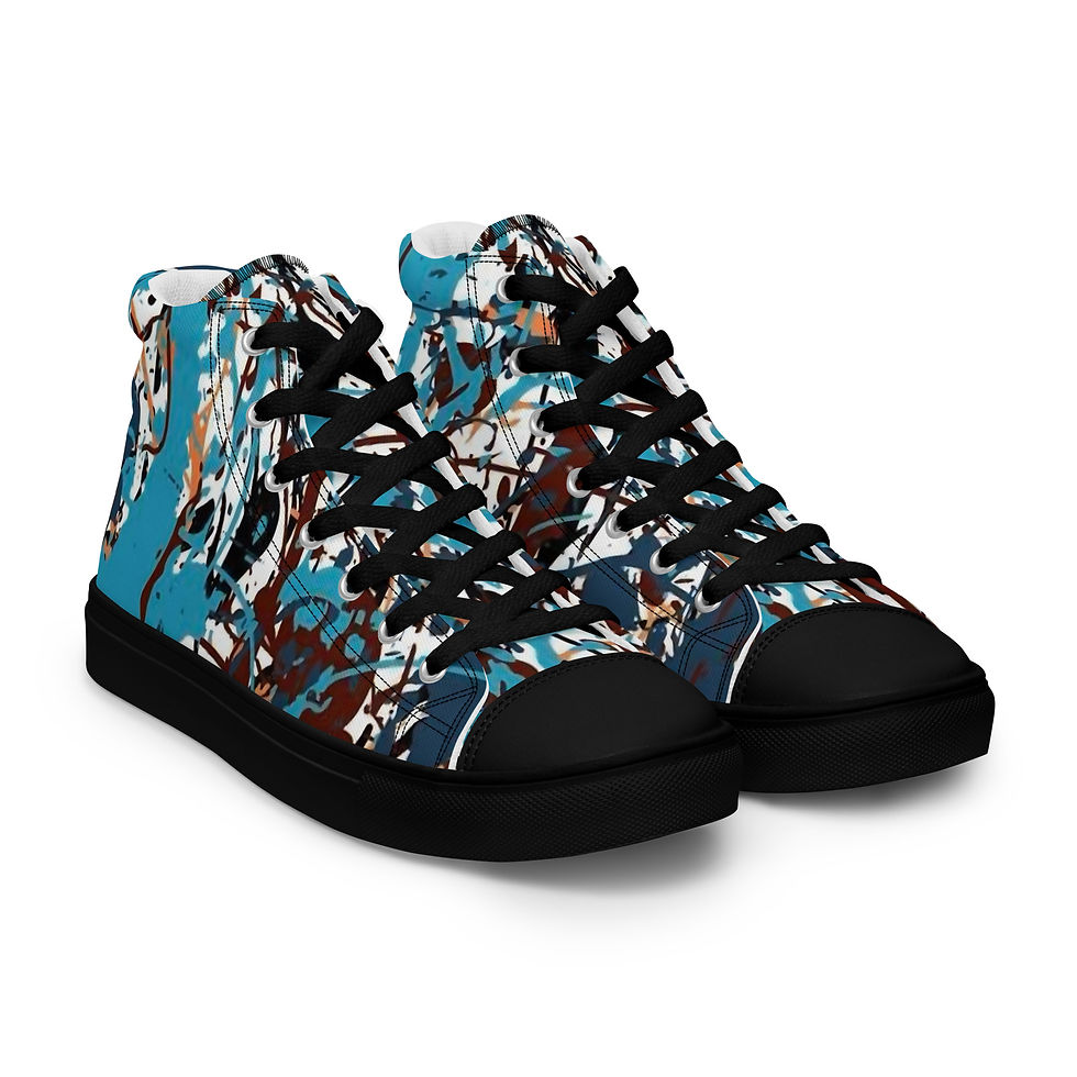 Thumbnail: Women’s high top canvas shoes