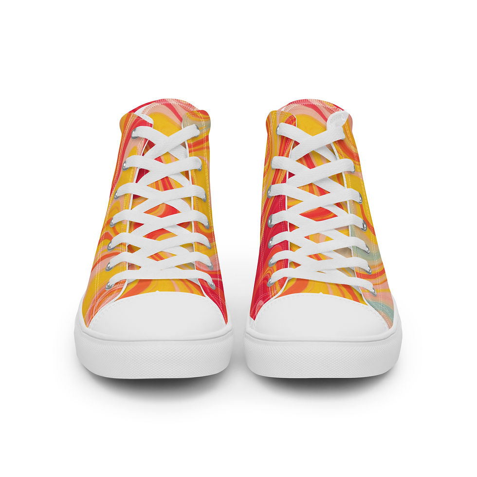 Thumbnail: Men’s high top canvas shoes