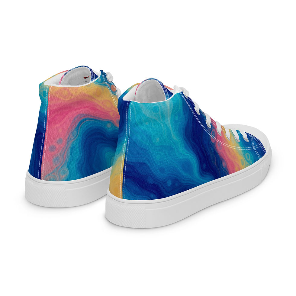 Thumbnail: Men’s high top canvas shoes