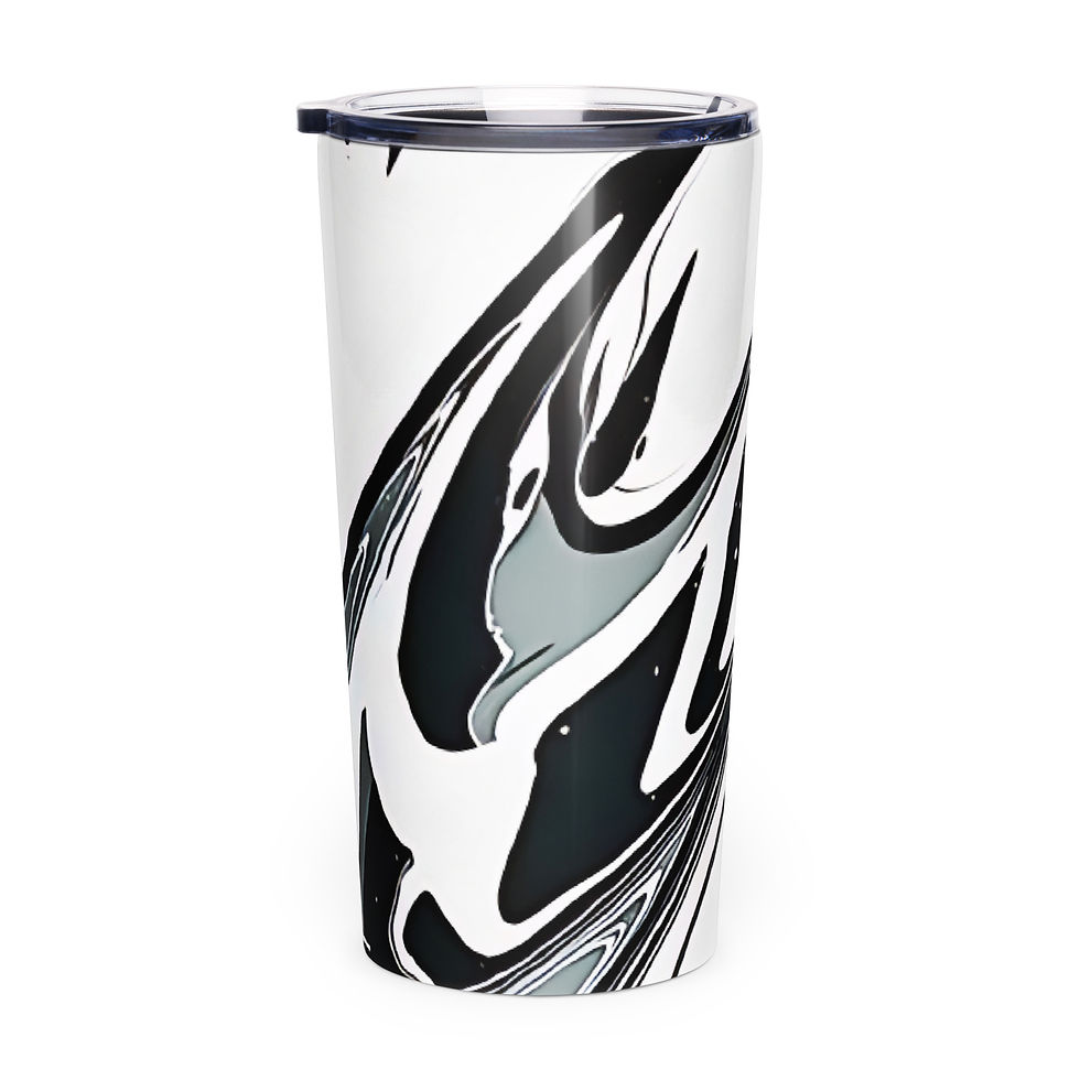 Thumbnail: Tapered stainless steel tumbler