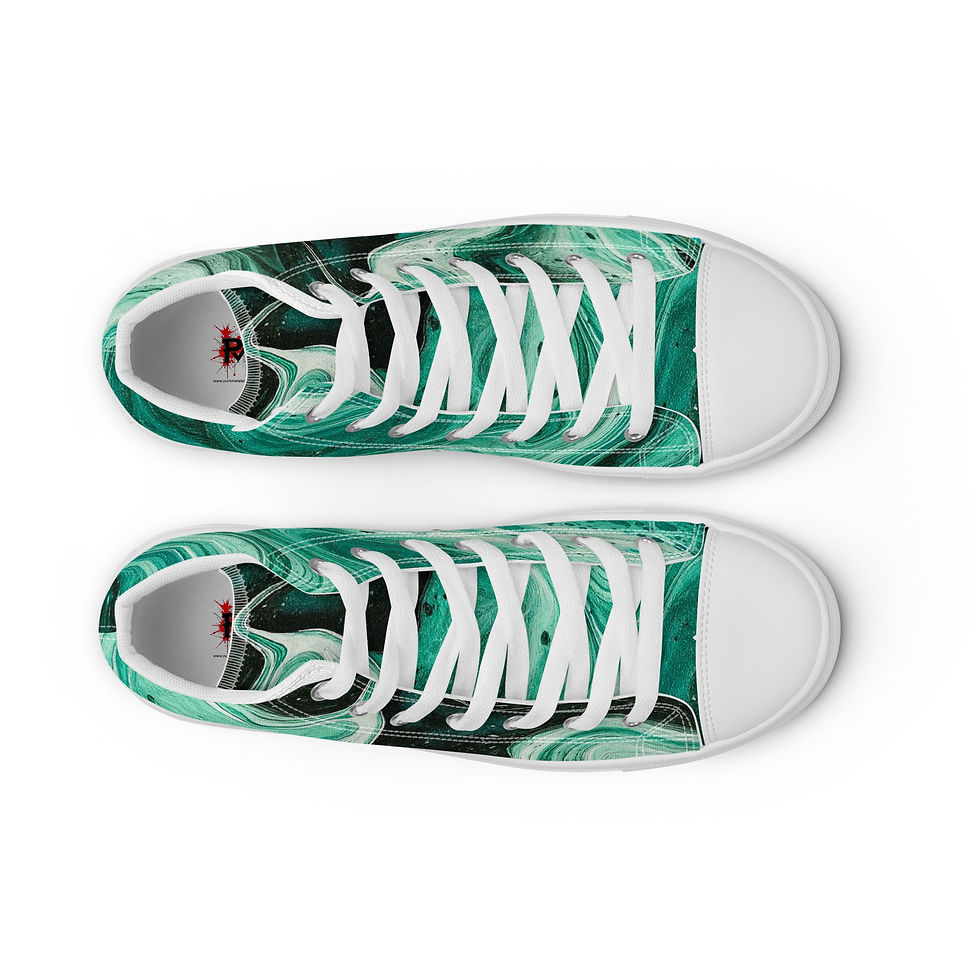 Thumbnail: Men’s high top canvas shoes