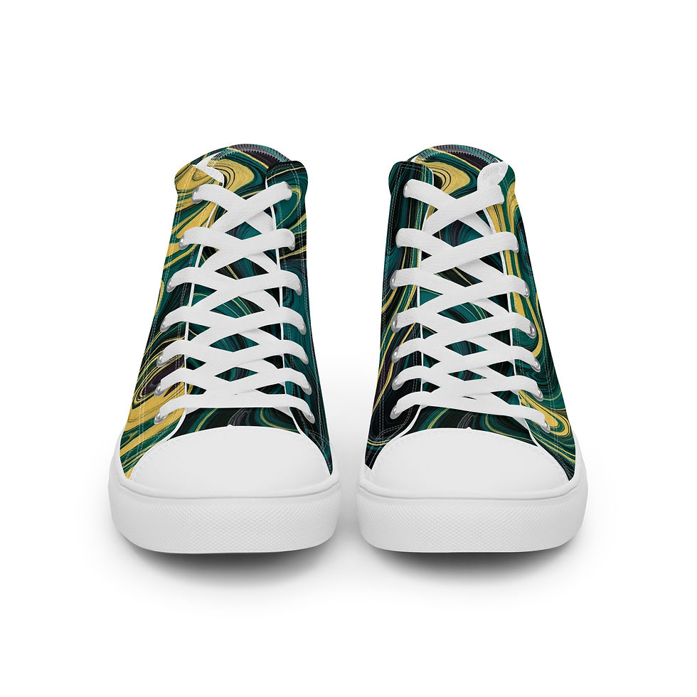 Thumbnail: Men’s high top canvas shoes