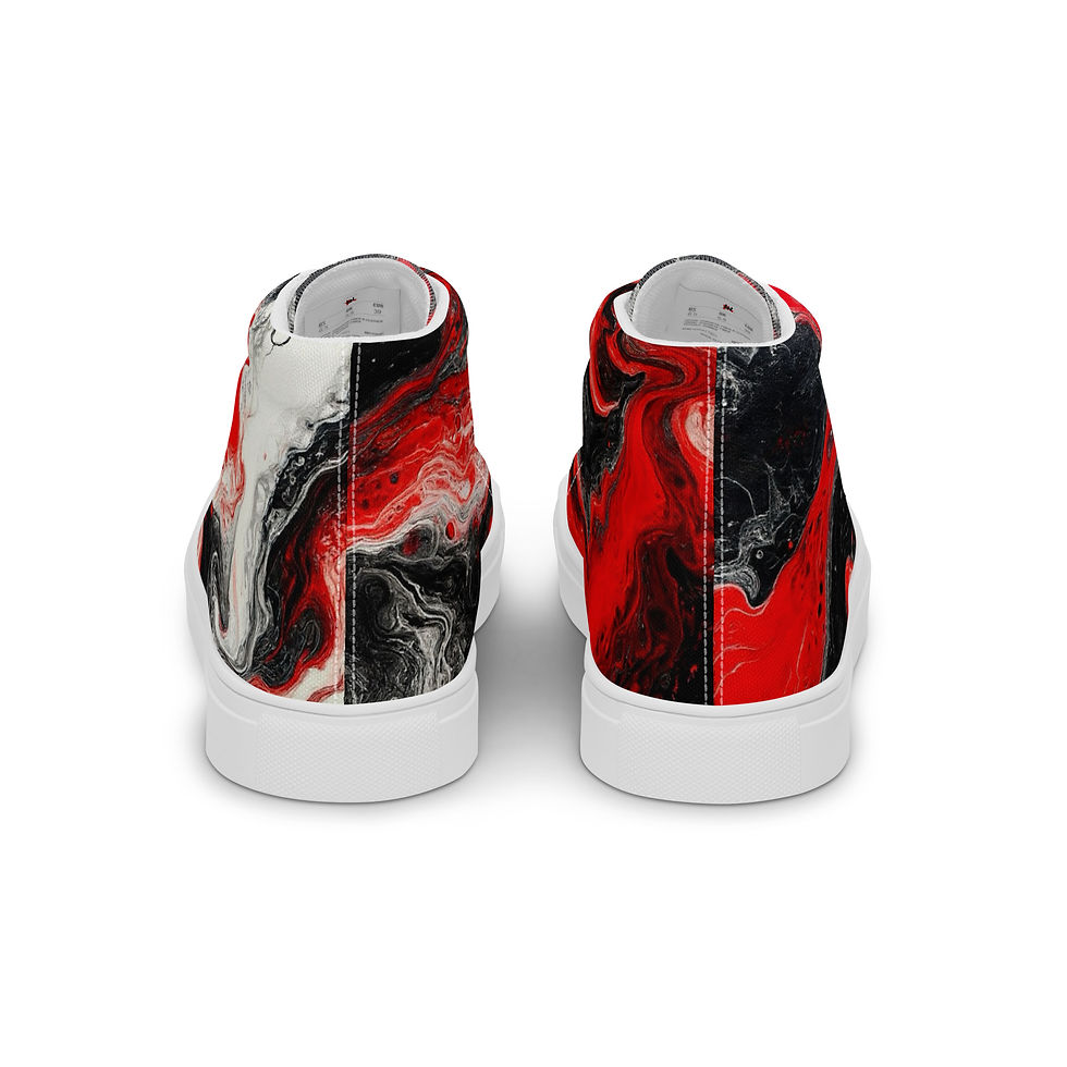 Thumbnail: Women’s high top canvas shoes