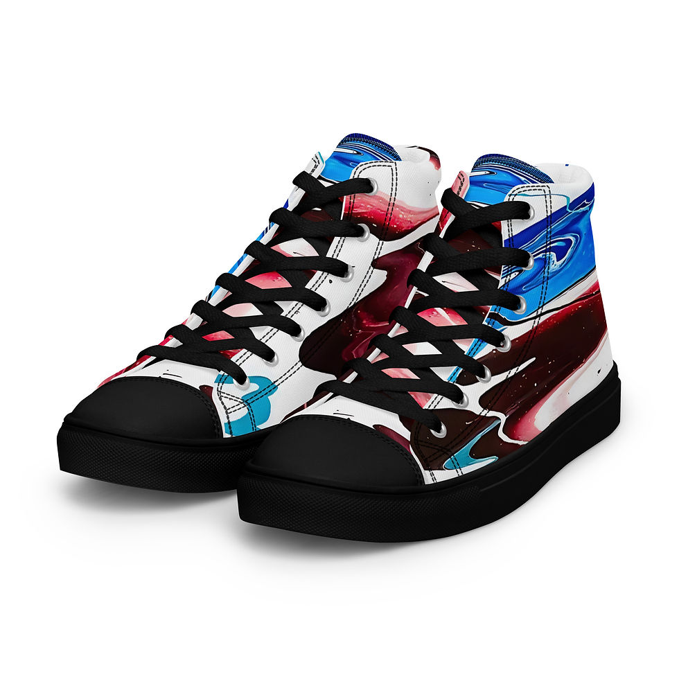 Thumbnail: Women’s high top canvas shoes