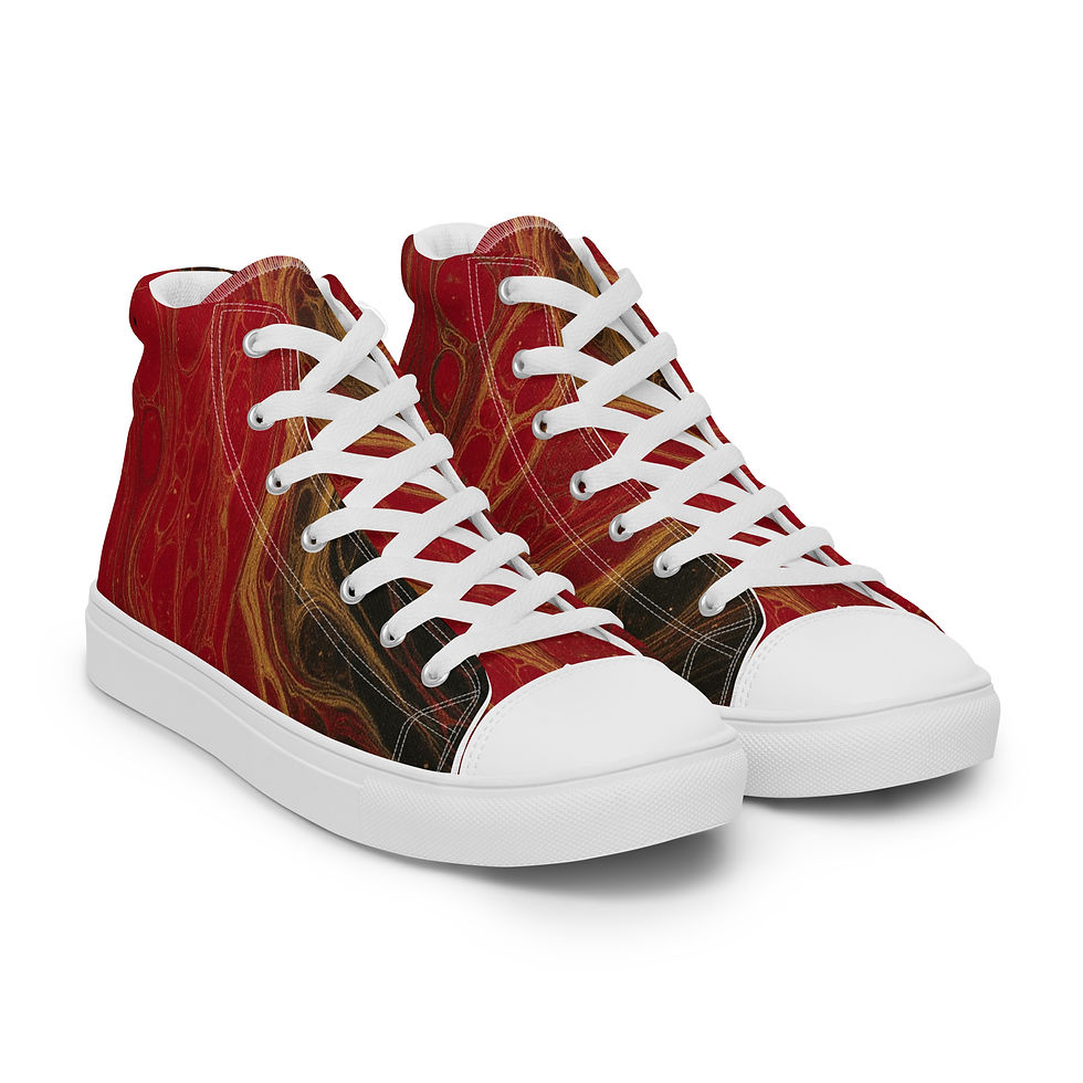 Thumbnail: Women’s high top canvas shoes