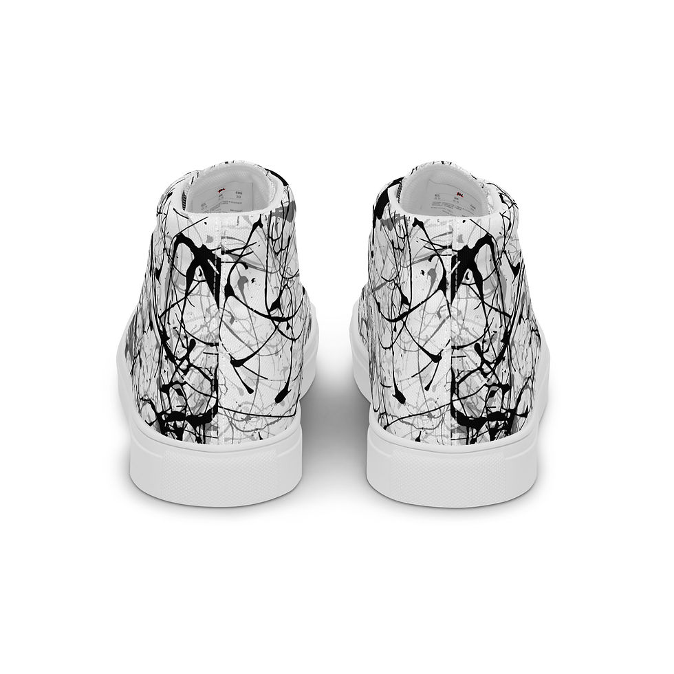 Thumbnail: Men’s high top canvas shoes