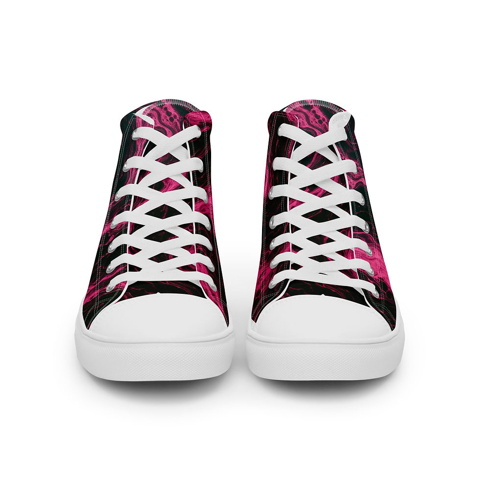 Thumbnail: Men’s high top canvas shoes