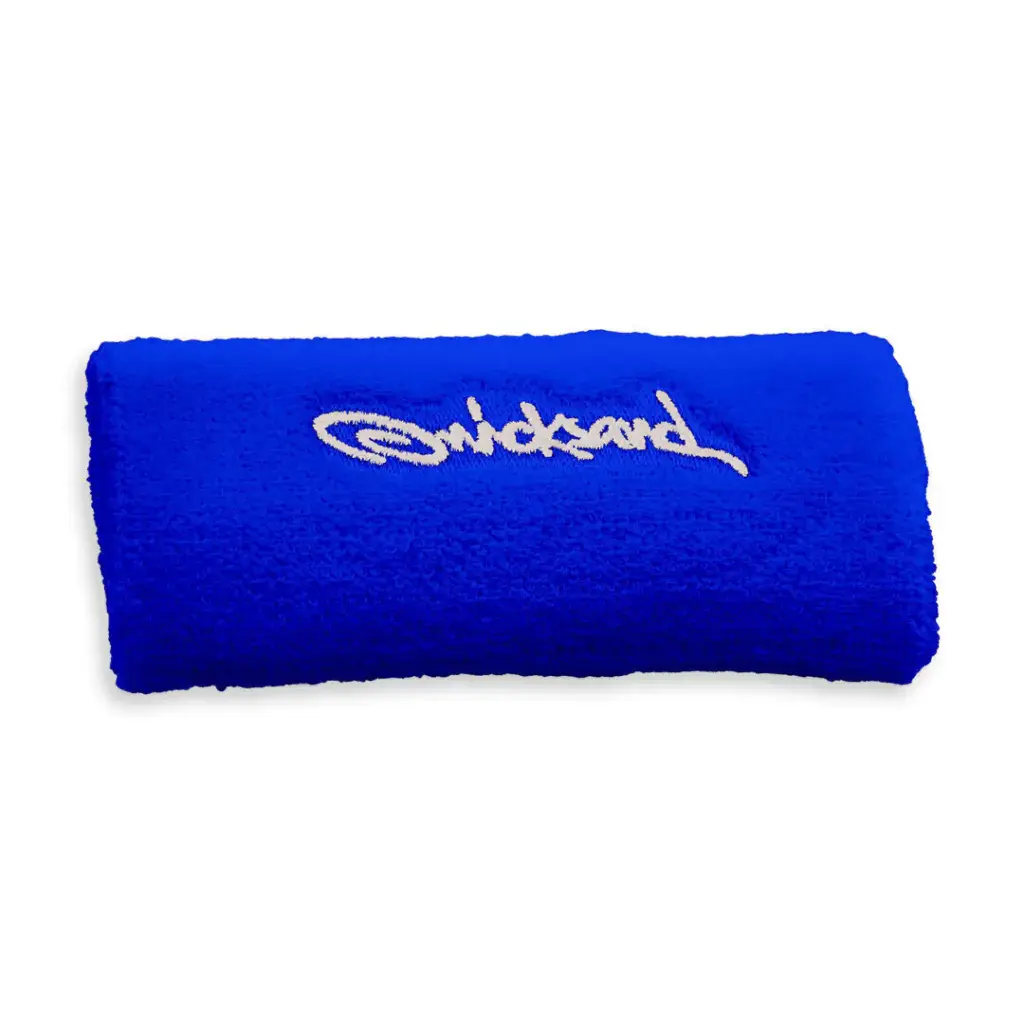 MUNHEQUEIRA QUICKSAND ATOALHADA AZUL 15CM (PAR)