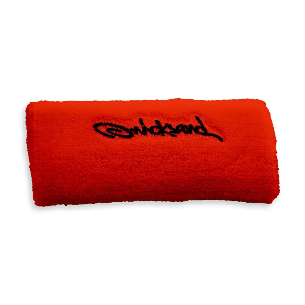 MUNHEQUEIRA QUICKSAND ATOALHADA VERMELHA 15CM (PAR)