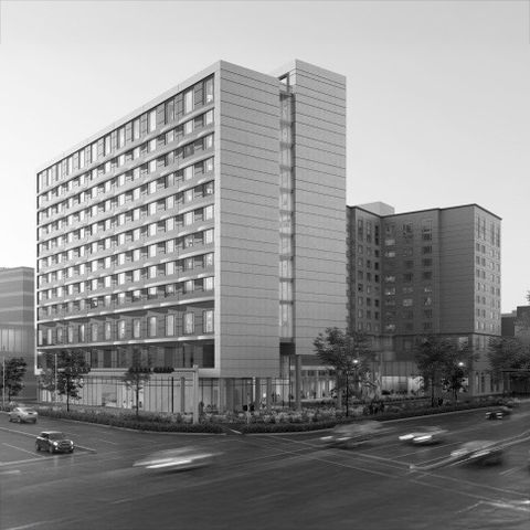 MDA Hotel - 11 story new building addition.