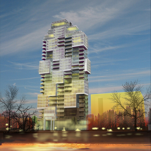 Various building design proposals