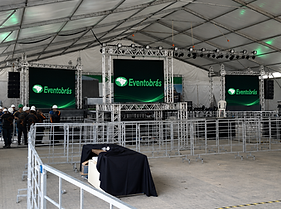 painel de led flexivel para aluguel