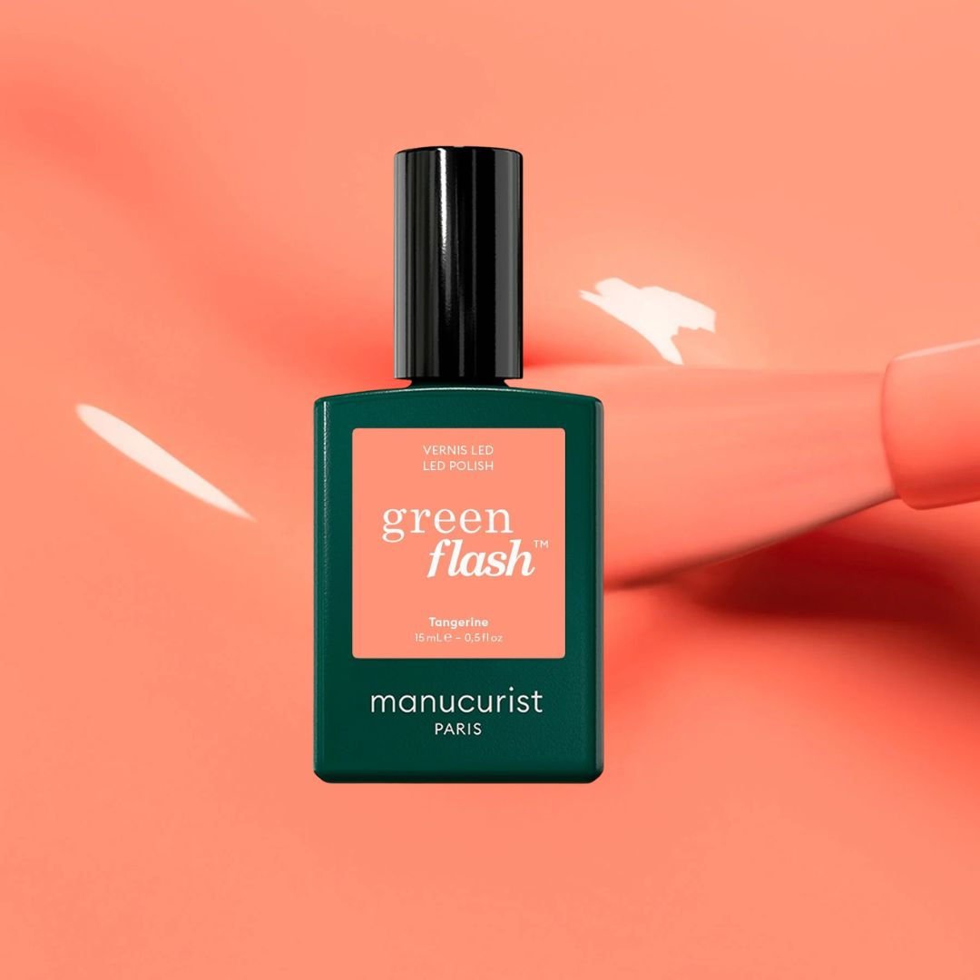 Manucurist Green Flash™ LED Gel Nail Polish 15ml – Tangerine