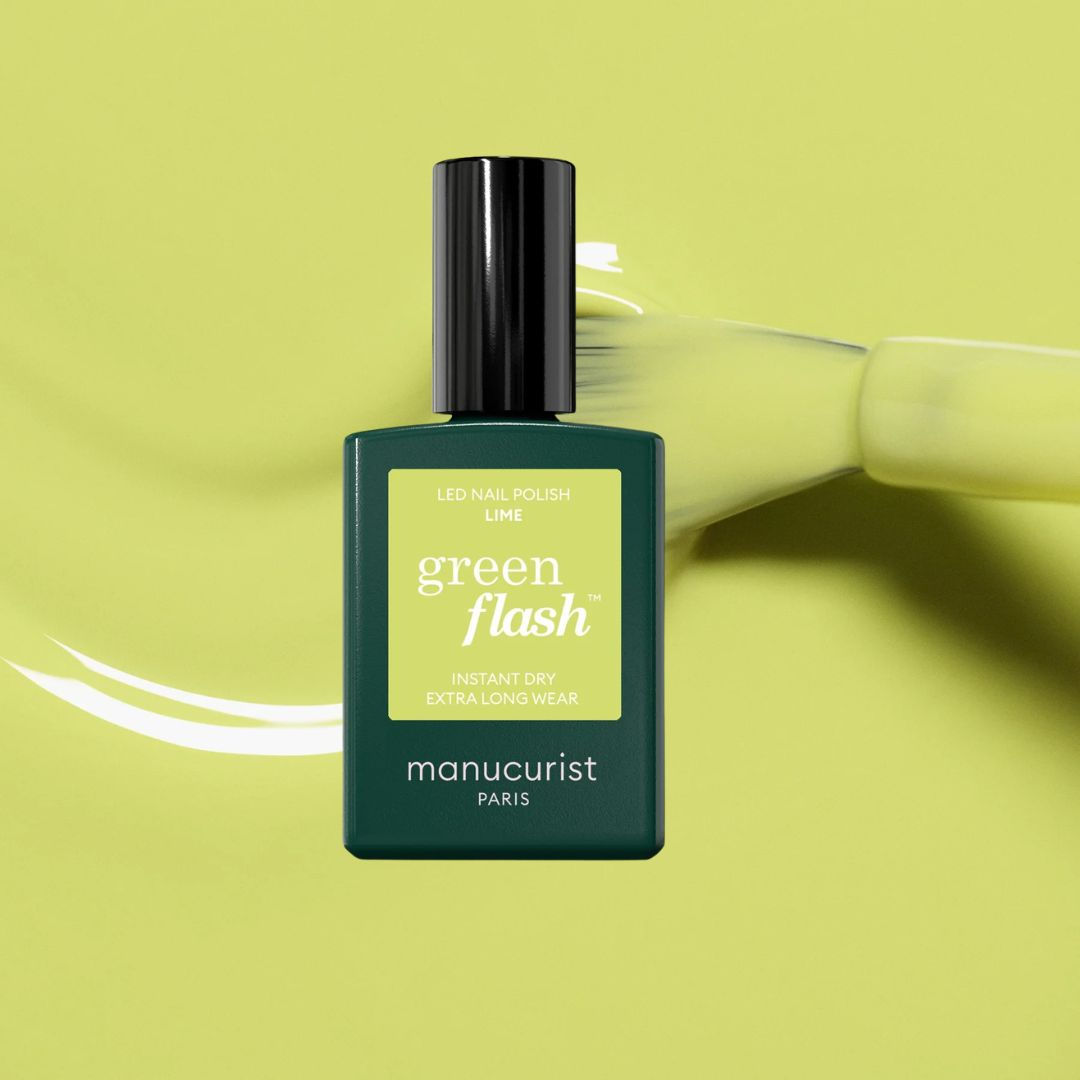 Manucurist Green Flash™ LED Gel Nail Polish 15ml – Lime