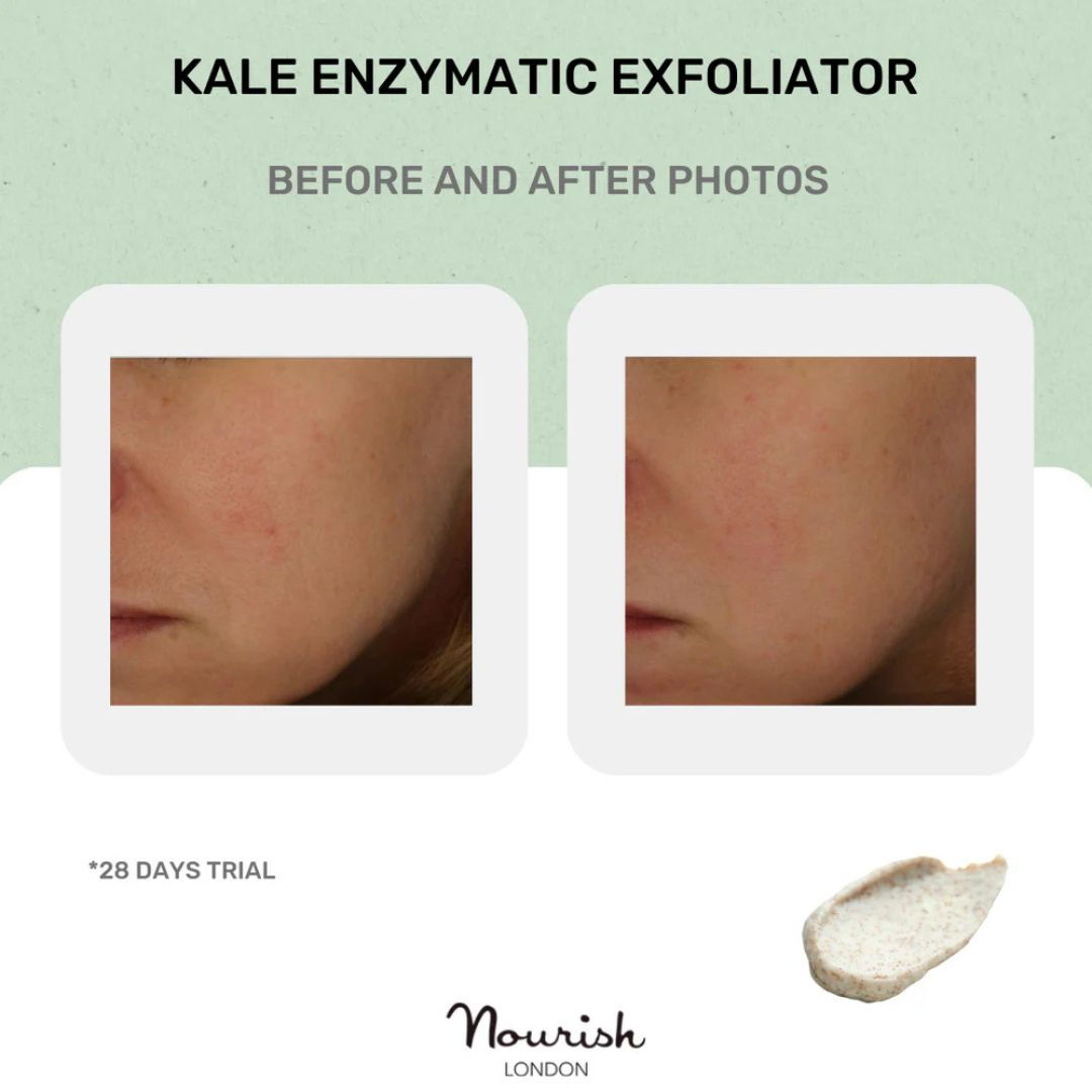 Nourish London Kale Enzymatic Exfoliator with Pomegranate Enzymes 50ml