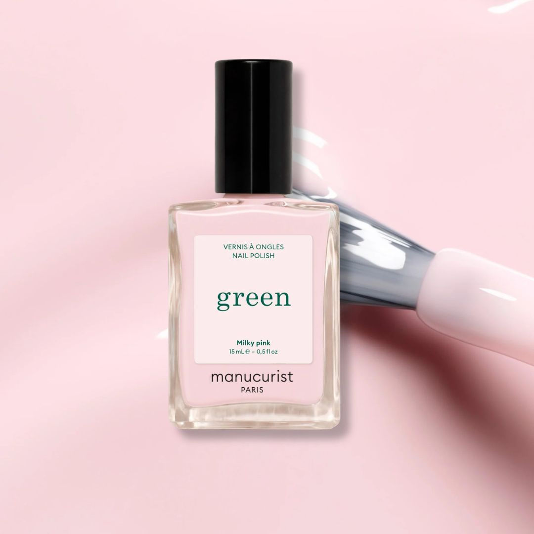 Manucurist Green™ Milky Pink Natural Nail Polish 15ml