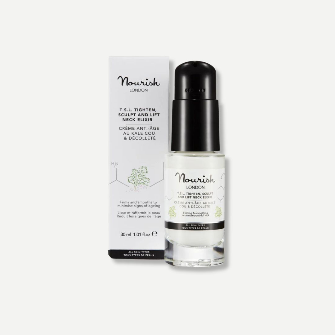 Nourish London T.S.L Tighten, Sculpt & Lift Neck Cream with Peptides 30ml