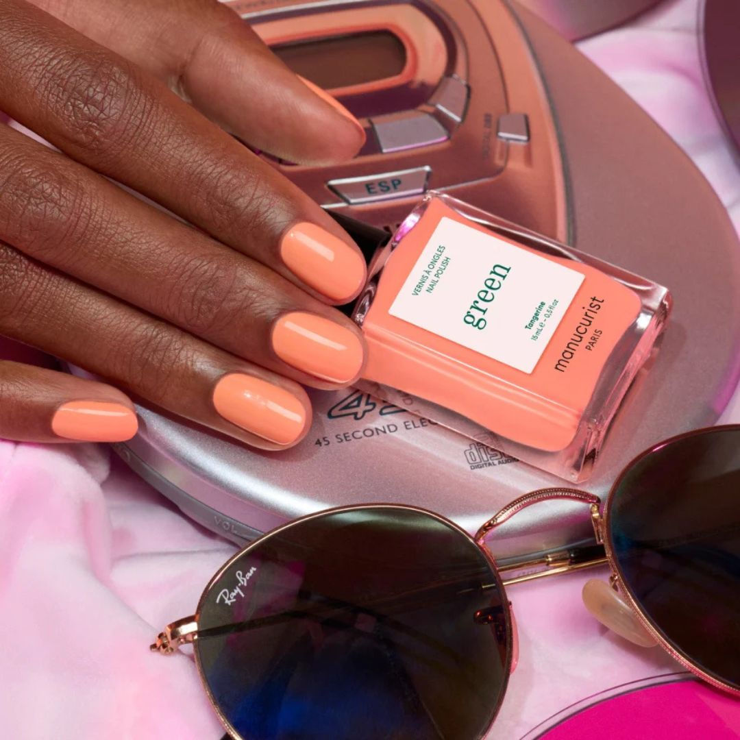 Manucurist Green™ Tangerine Natural Nail Polish 15ml
