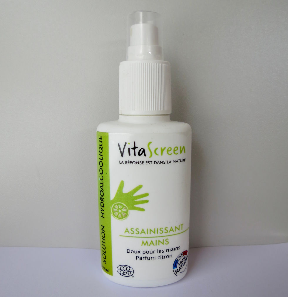 Lotion hydroalcoolique naturelle
