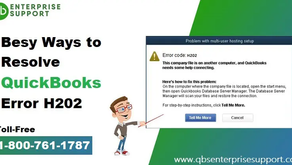 How to Troubleshoot the QuickBooks Error Code H202?