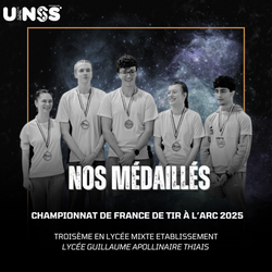 Podium Tir à l'arc