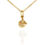 Thumbnail: Solid 9ct Yellow Gold Apple Charm