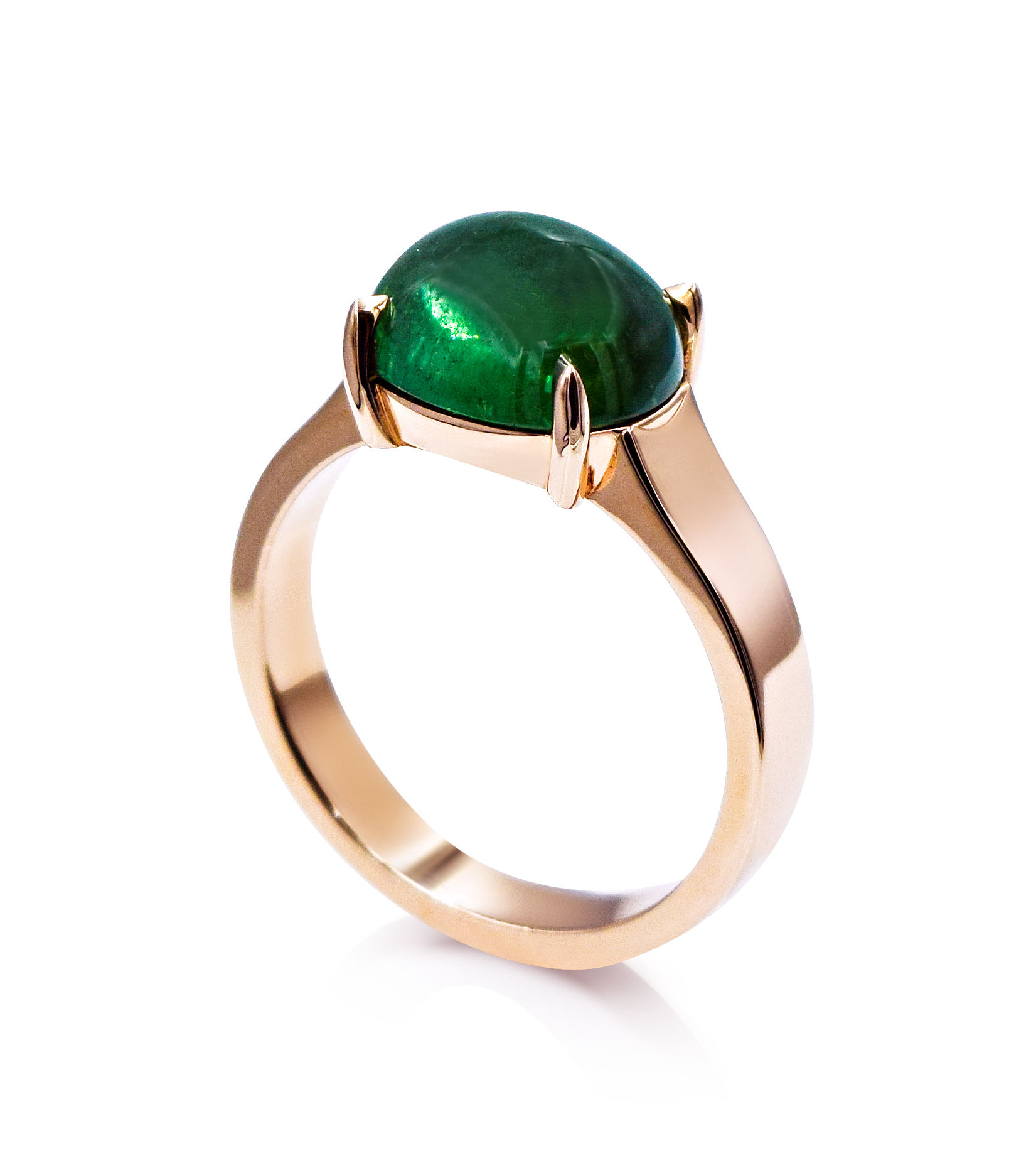 'Francisca' - 9ct Rose Gold Tourmaline Ring