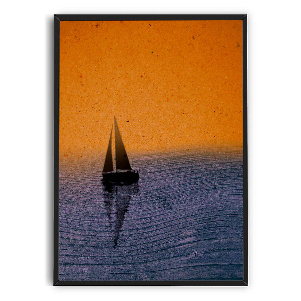 Miniaturebillede: Båd i Havet