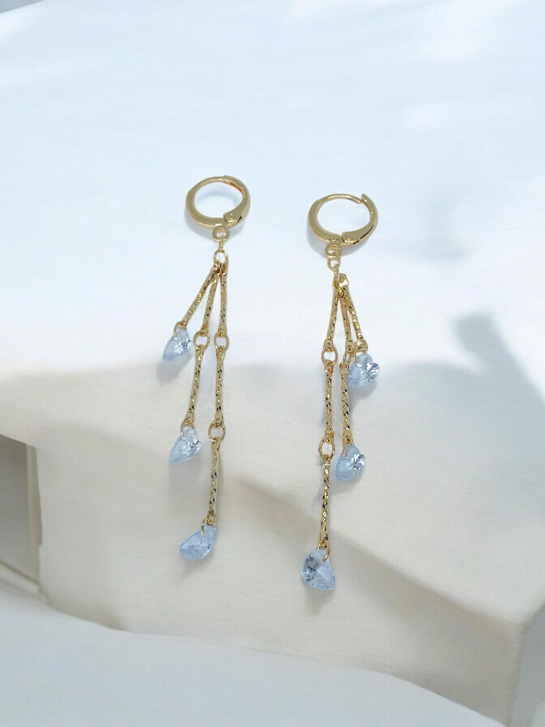 ARGOLLAS FLECOS CON BRILLANTES