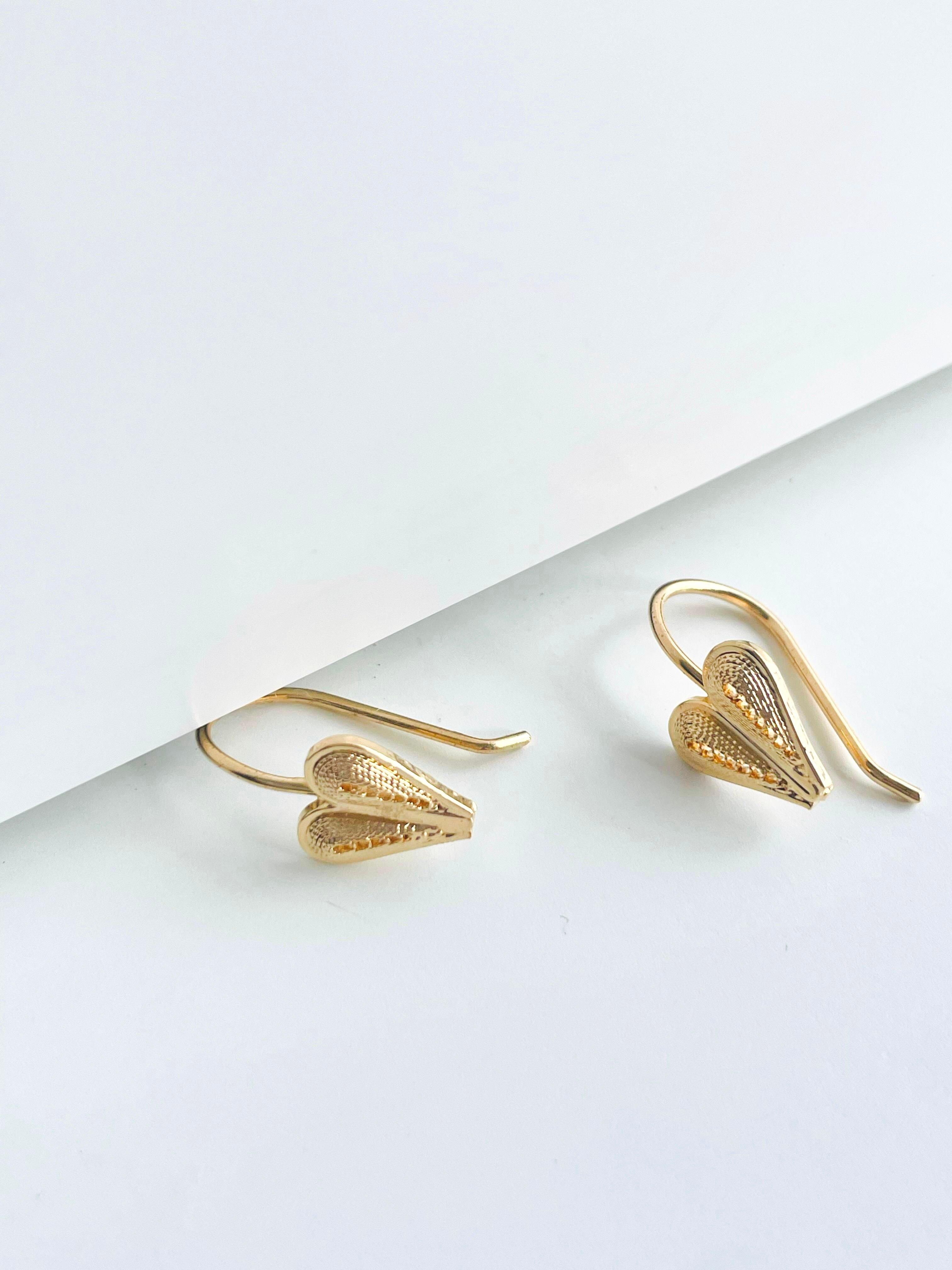 ARETES FILIGRANA CORAZÓN