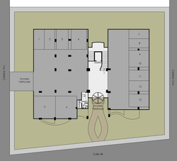 Multifamiliar Planta 1Piso