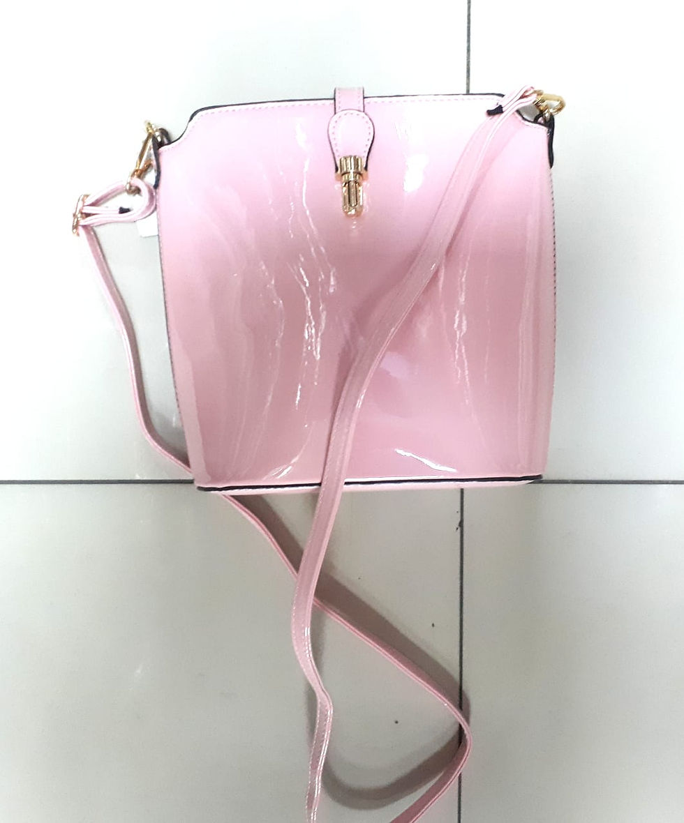 Cartera llamativa rosada