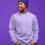 Thumbnail: Lavender Unisex Sweatshirt
