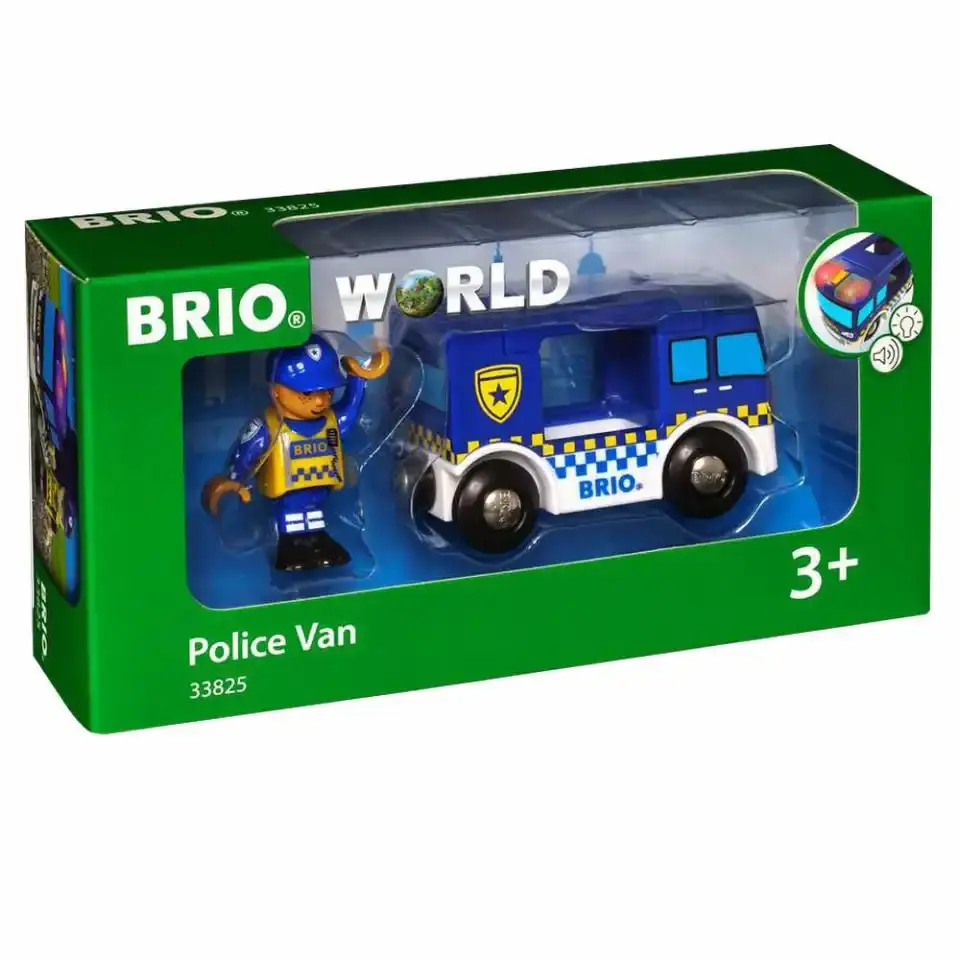 Brio® Polizeiwagen Licht und Sound