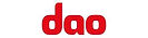 rød dao logo på hvid baggrund