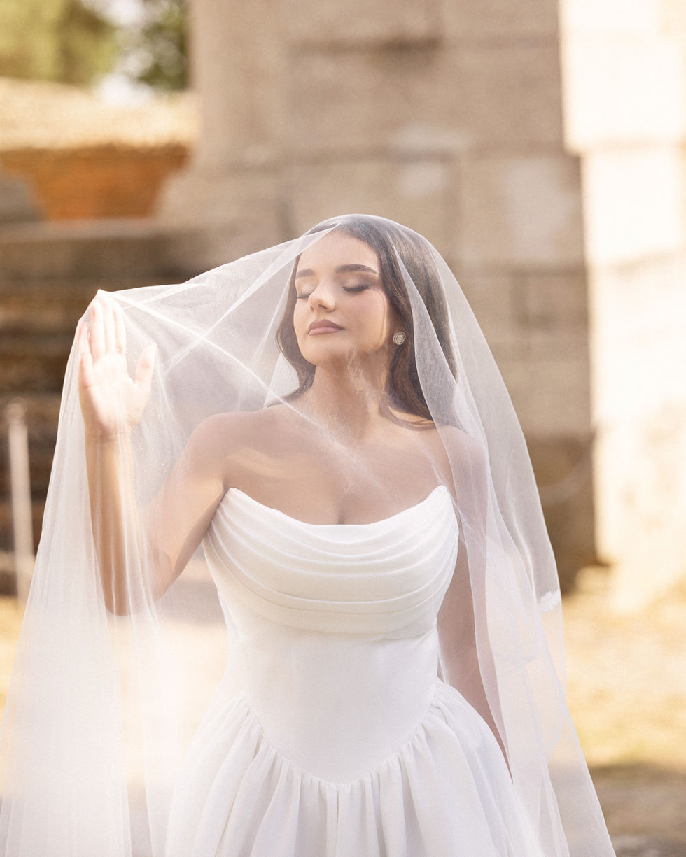 Wedding photographer in Prishtina, Kosova capturing bride and groom