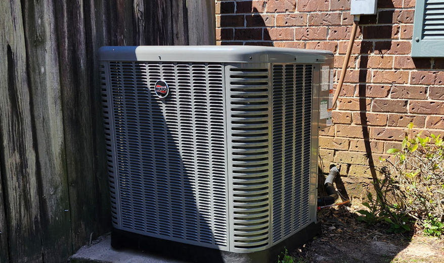 New Ruud unit install in Diamondhead, MS