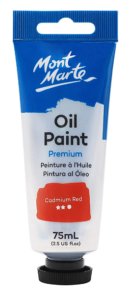 Oil Paint 75ml - Cadmium Red