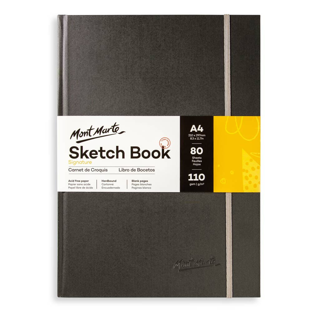 Hardbound Sketch Book Signature 110gsm A4