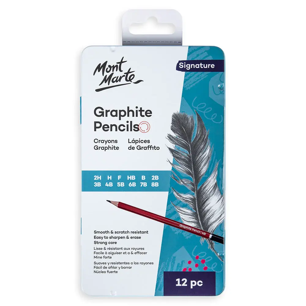 Graphite Pencils 12pc SET