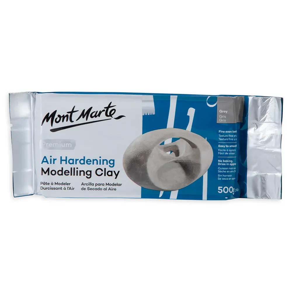 Air Hardening Clay - Grey 500g