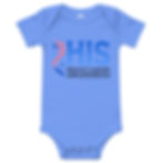 Thumbnail: HIS Male Breast Cancer Awareness Baby Onsie