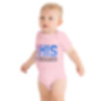 Thumbnail: HIS Male Breast Cancer Awareness Baby Onsie