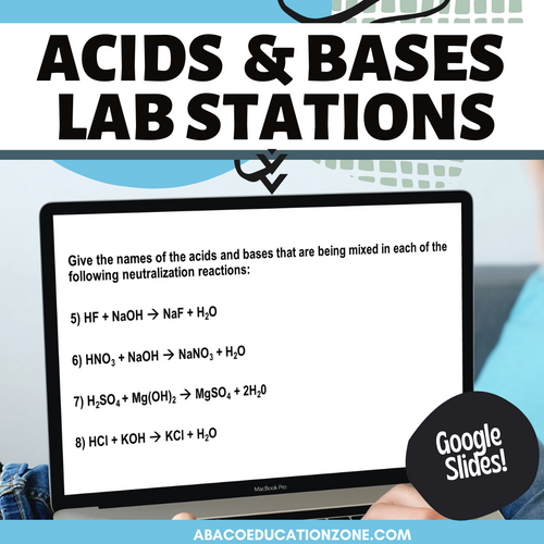 Acids and Bases Lab Stations Abaco Education Zone