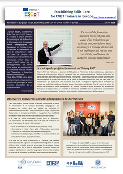 Newsletter #1 of the project