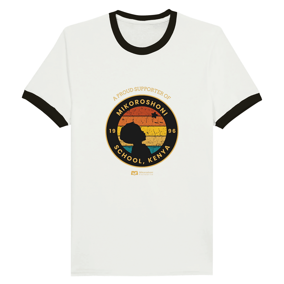 A proud supporter... accented t-shirt