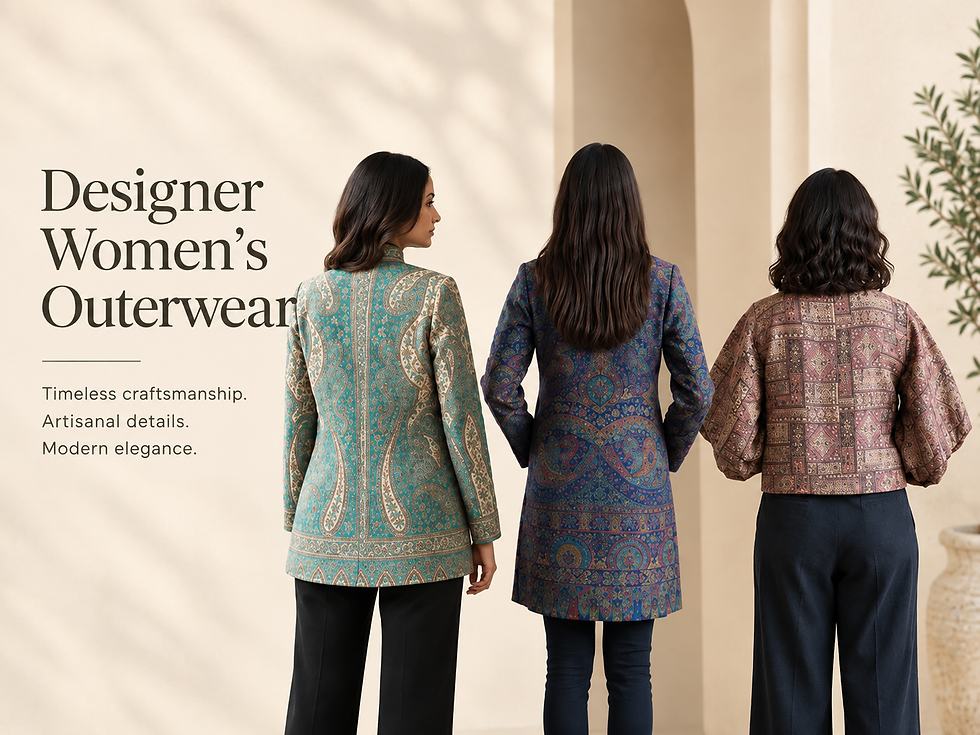 Designer Women's Outerwear: From Classic Coats to Statement Jackets