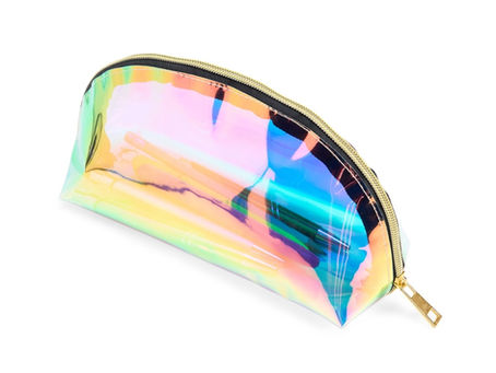 Nécessaire Plástico Holográfico - Cód. 08068