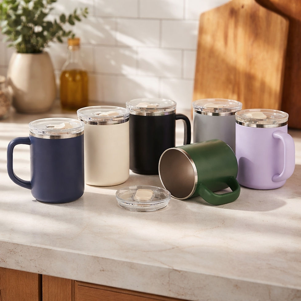 Caneca Parede Dupla 450ml - Cód. 09198